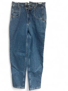Zena High-Rise Vintage Wash Blue Jeans
